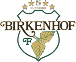 Birkenhof Logo 4 Sterne superior als Wappen