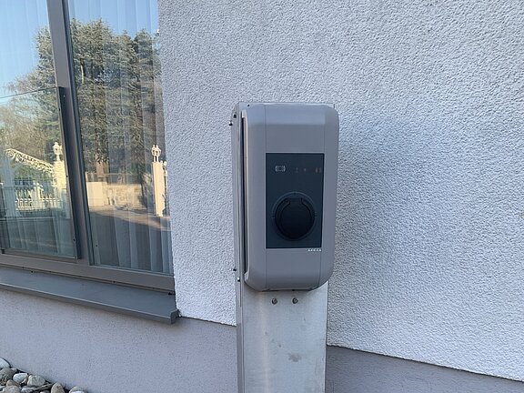 Die fertige KEBA 22 KW Einzelstation
