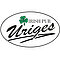 Logo des Irish Pub Uriges mit grünem Kleeblatt und ovalem Rahmen