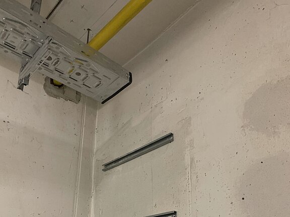 Kernbohrung ohne Verkabelung